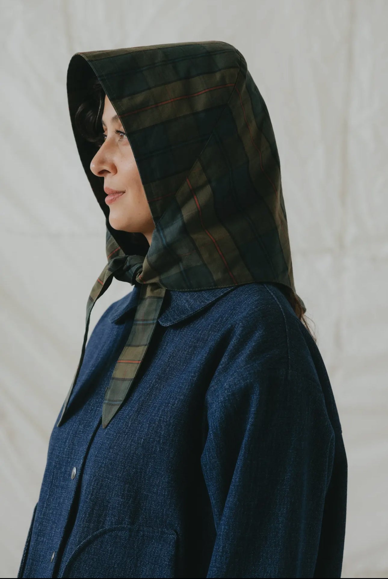 Nimbus Rain Bonnet in Iona Tartan