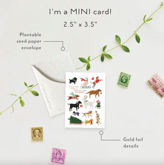 12 Dogs of Christmas Mini Card