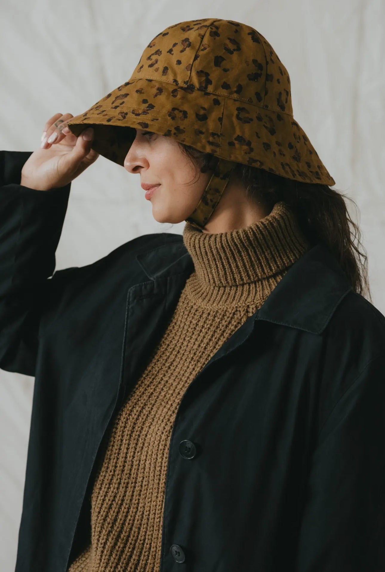 Cirrus Rain Hat in Leopard