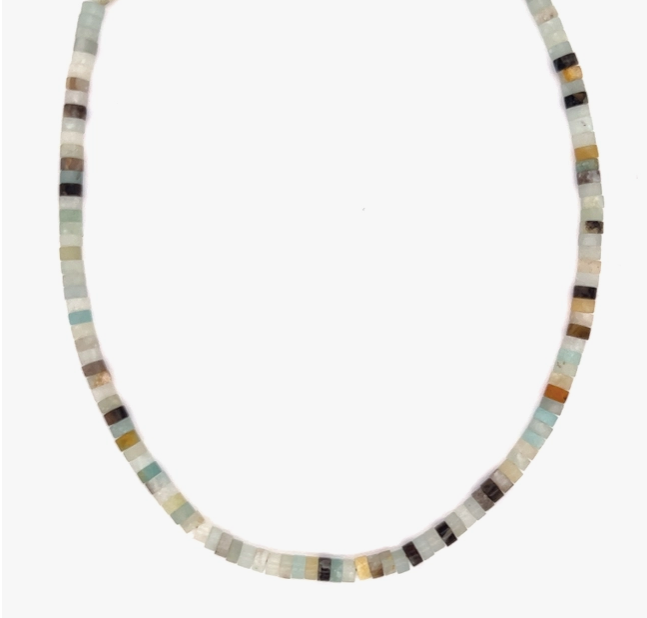 Amazonite Gemstone Choker Necklace