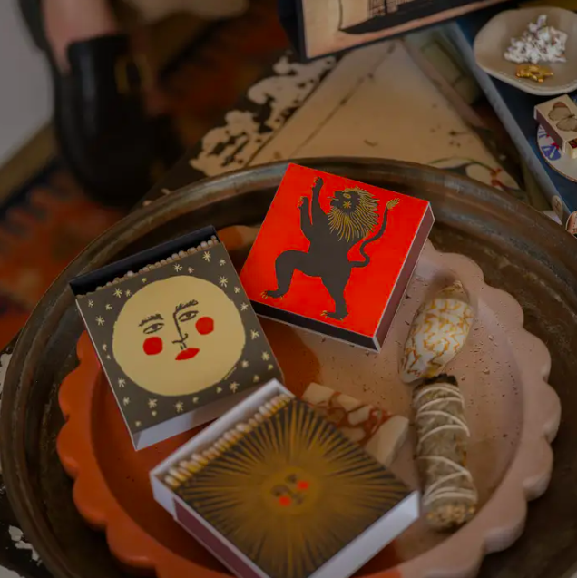 Moon Face Safety Matches