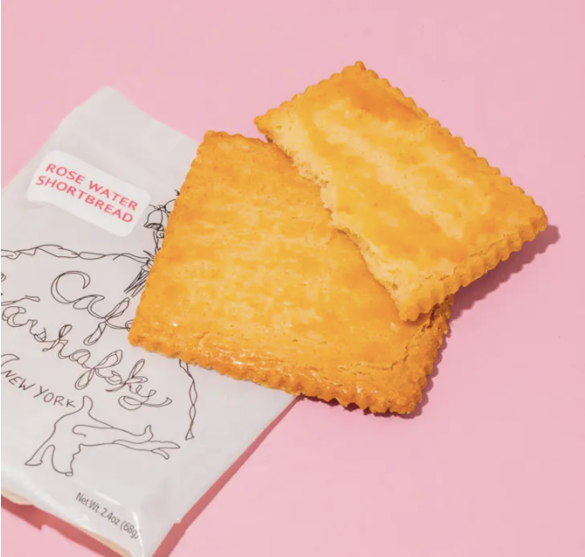 Rose Water Shortbread