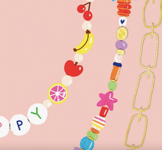 Festival Beads, Birthday Card