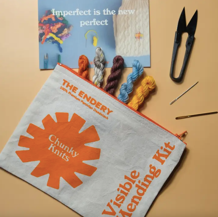 Chunky Knit Visible Mending Kit