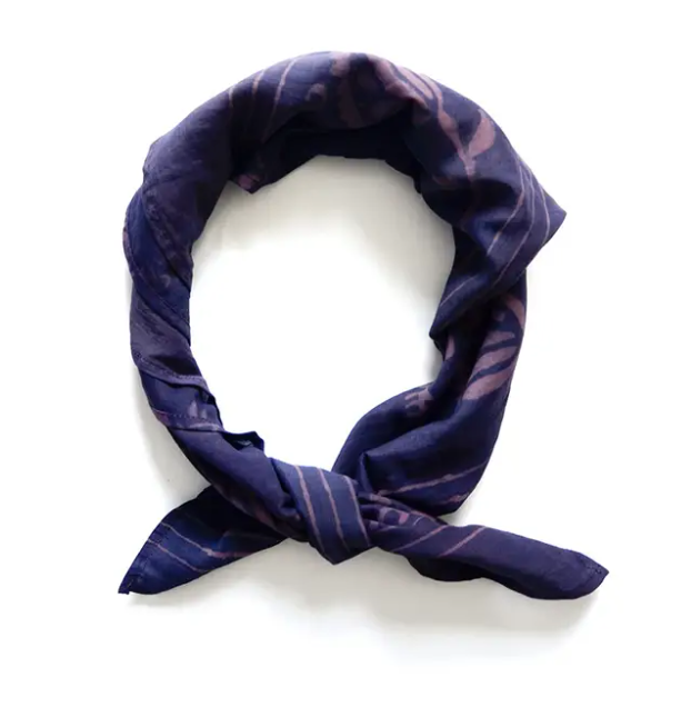 Danish Floral Bandana Scarf