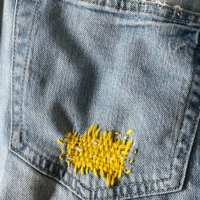 Denim Visible Mending Kit