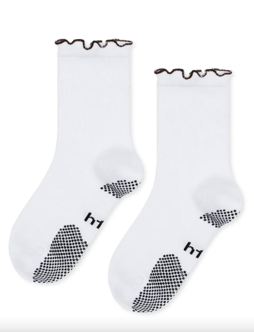 Thermal Ruffle Sporty Grip Crew