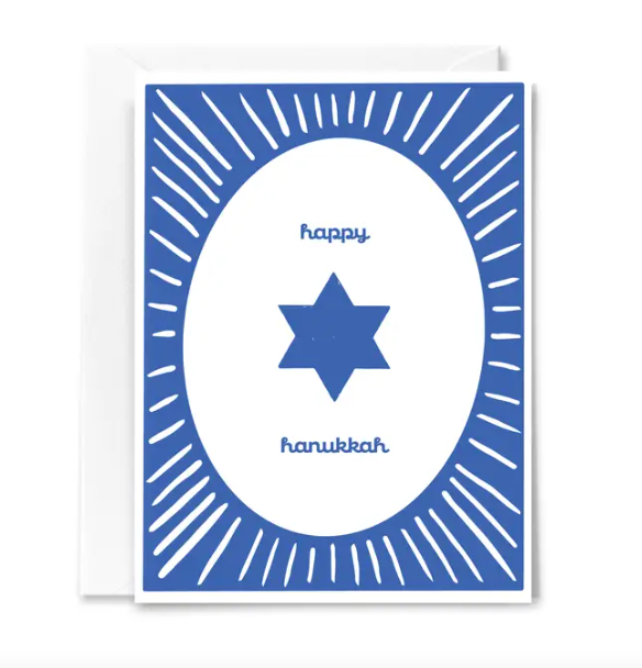 Happy Hanukkah Holiday Card