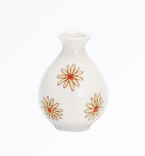 Harekutani Single Flower Vase, Yellow Flowers
