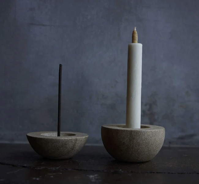 Japanese Haze Candle Set in Salt