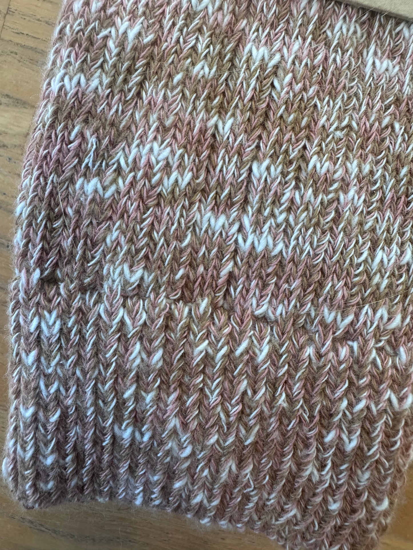 Melange Socks in Pink & Mustard