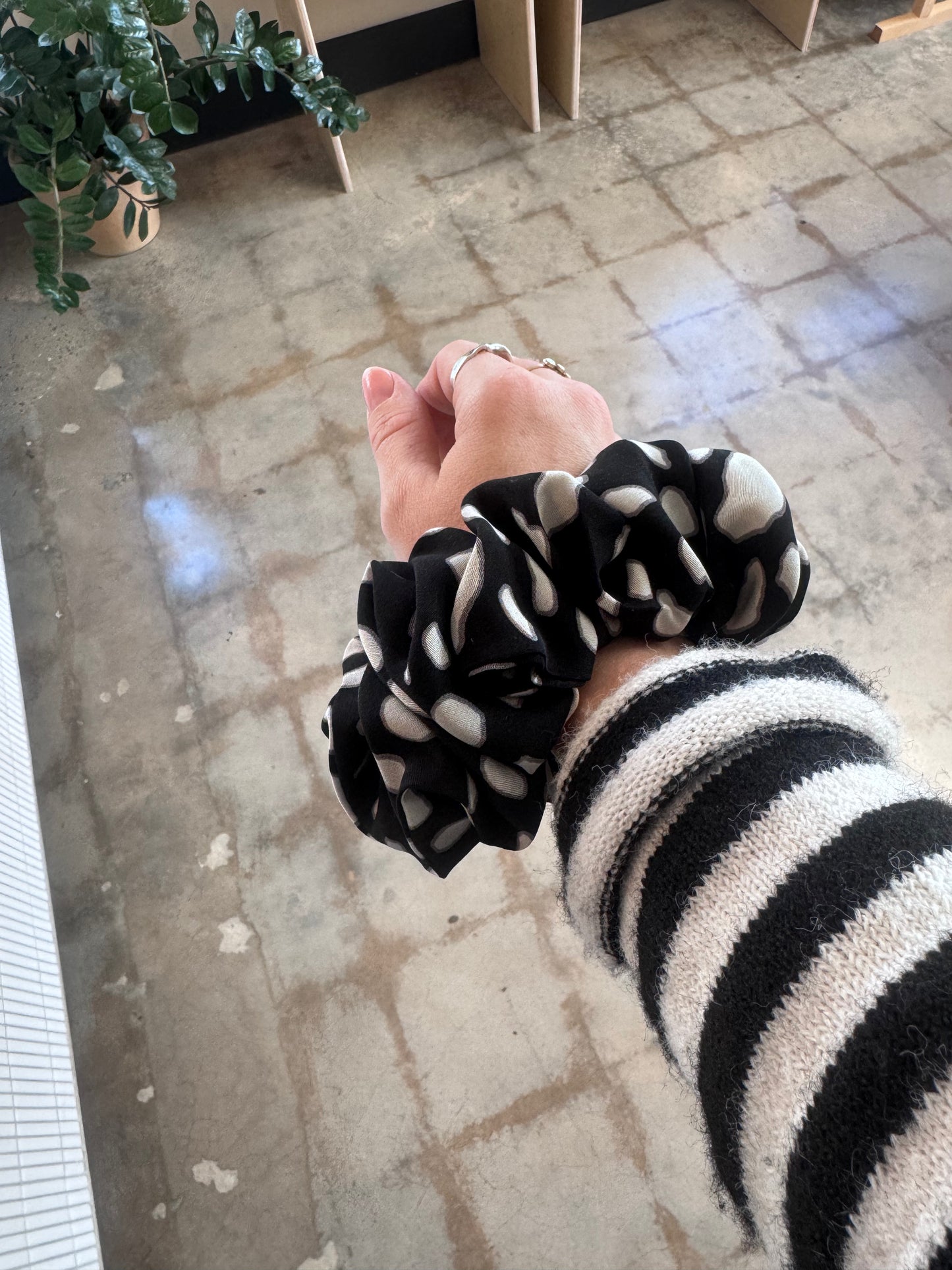 Reclaimed Silk Scrunchies