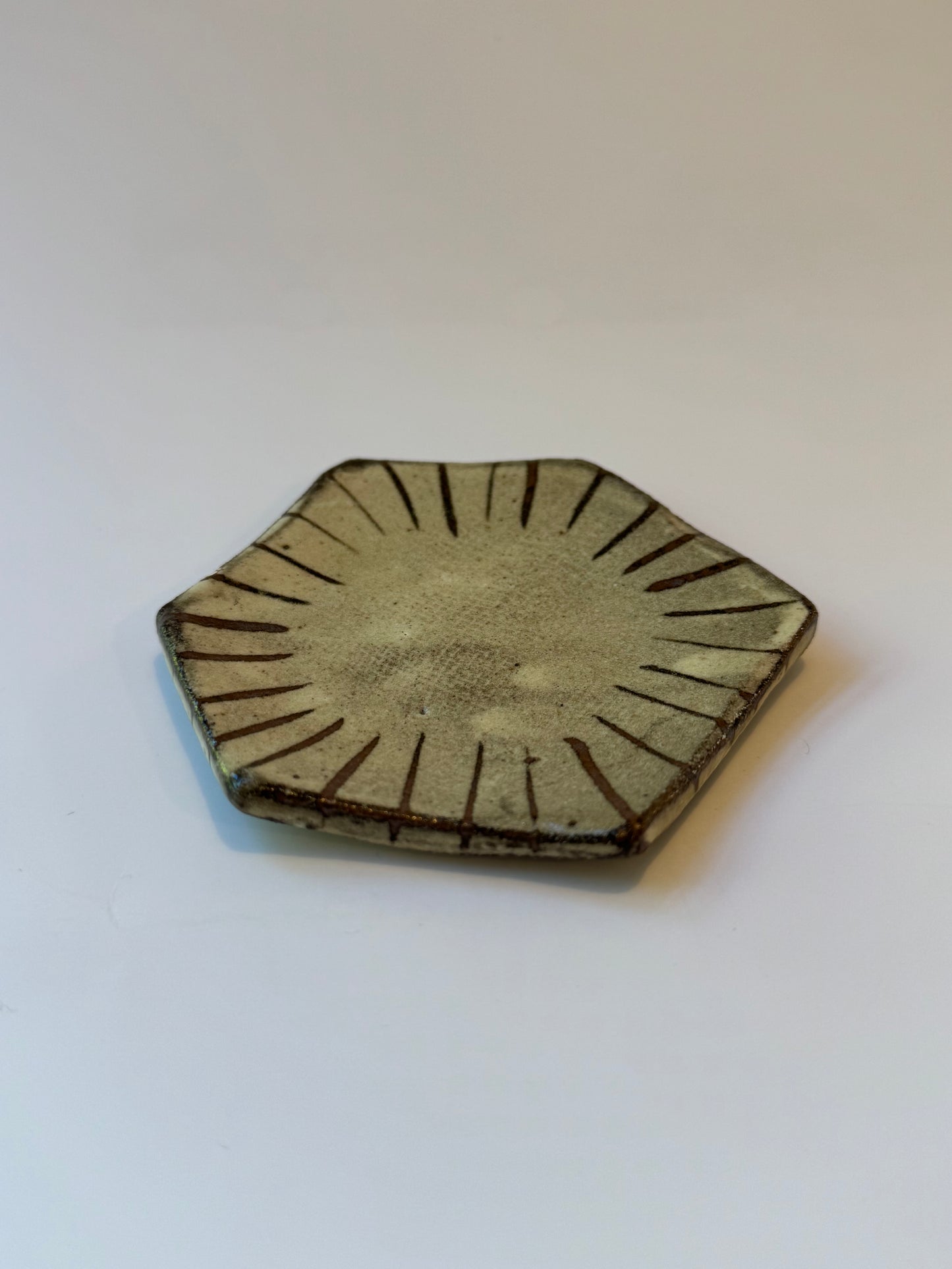 Rust Line Small Plate