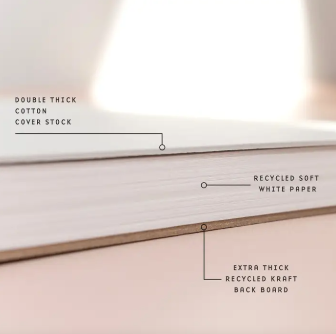 Ice Pebble Lined Notebook