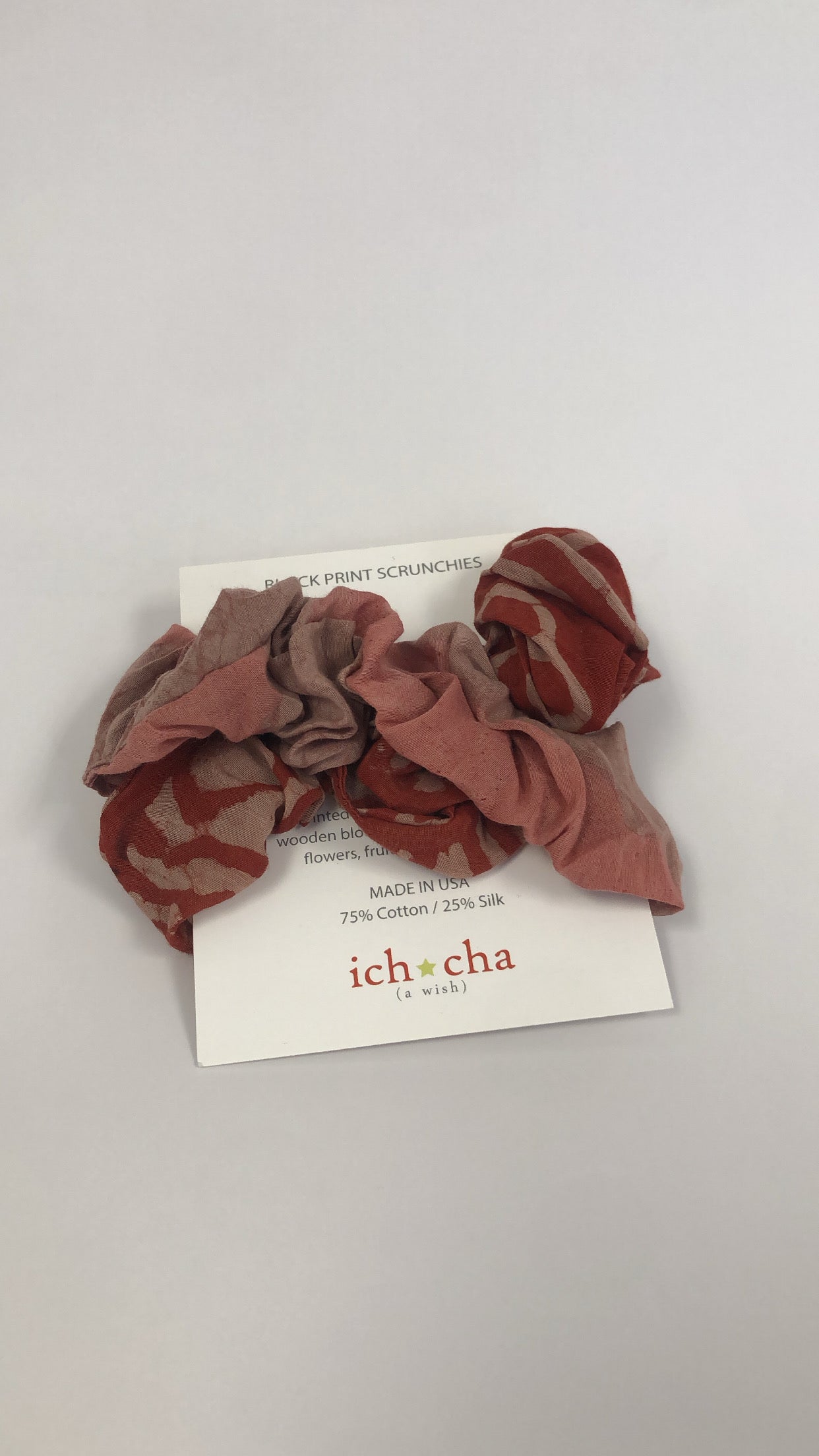 Zero Waste Cotton Silk Scrunchies