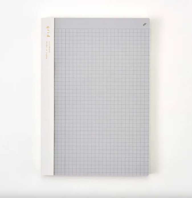 Isshoni Notebooks- A5 Grid