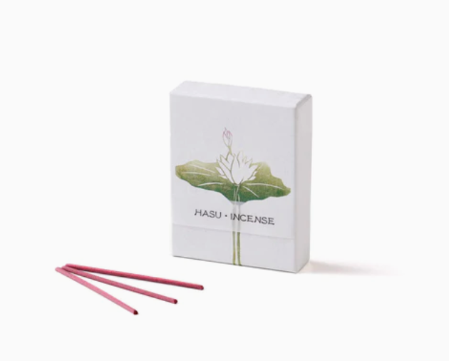 Japanese Incense Sticks in Lotus Flower