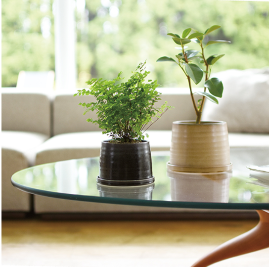 KINTO Plant Pot, Black