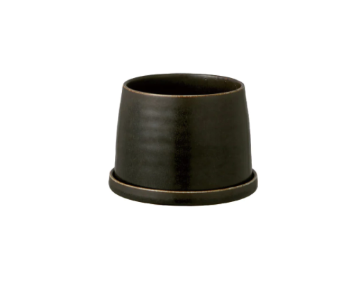 KINTO Plant Pot, Black