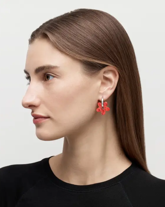 Petite Flower Charm Set in Solstice