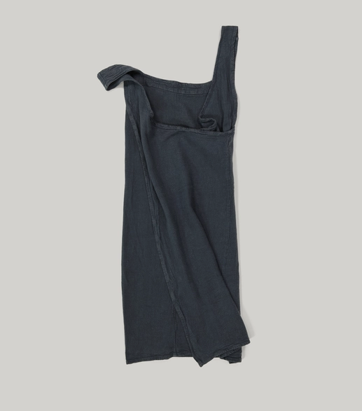 Japanese Raw Linen Apron, Multi