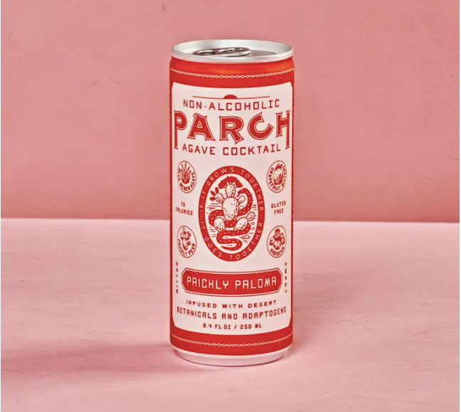 Non-Alcoholic Paloma Cocktail