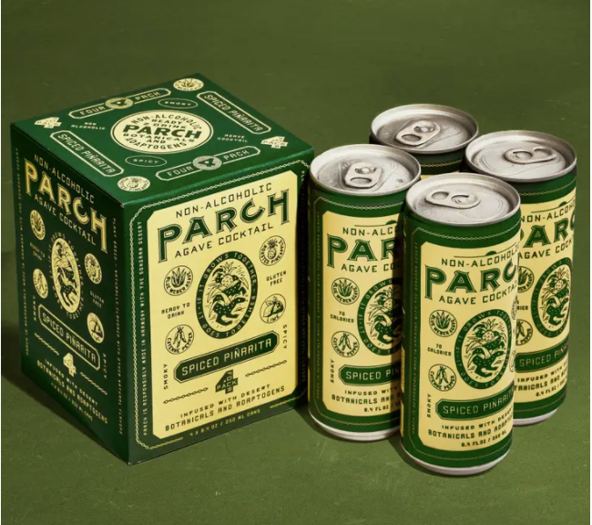 Non-Alcoholic Spiced Piñarita Cocktail