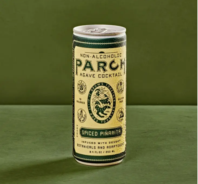 Non-Alcoholic Spiced Piñarita Cocktail