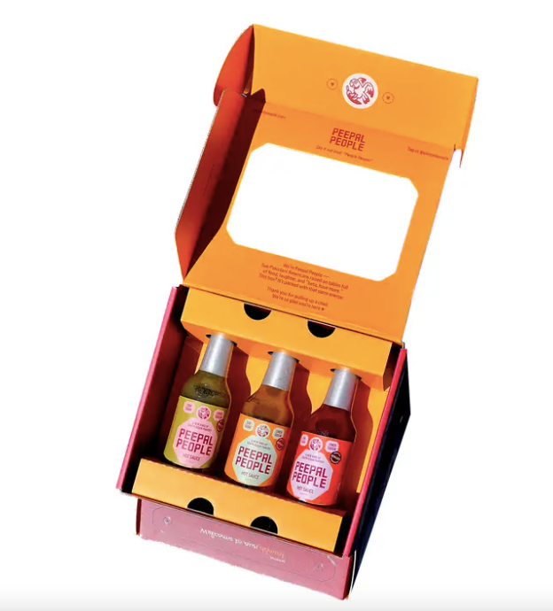 Peepal People Hot Sauce Gift Set