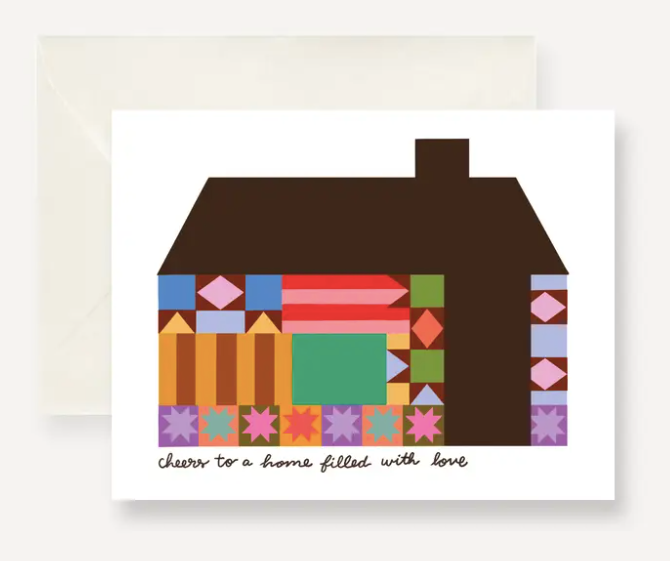 Quilt Home Housewarming Card
