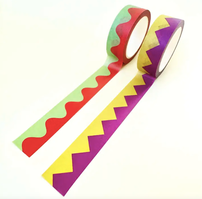 Zig Zag & Wavy Washi Tape