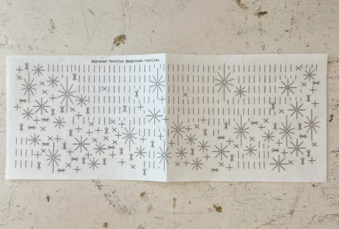 Stars Mending + Embellishment Transfers