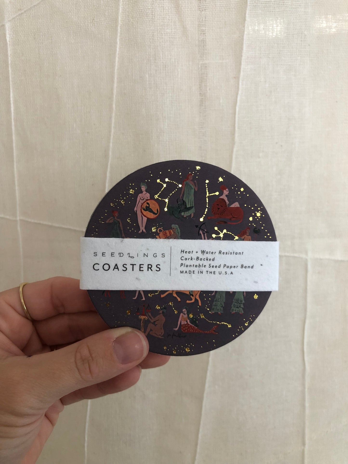 Astrological Ladies Coaster Set