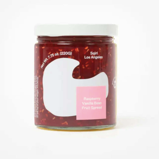 Organic Raspberry Vanilla Bean Fruit Spread