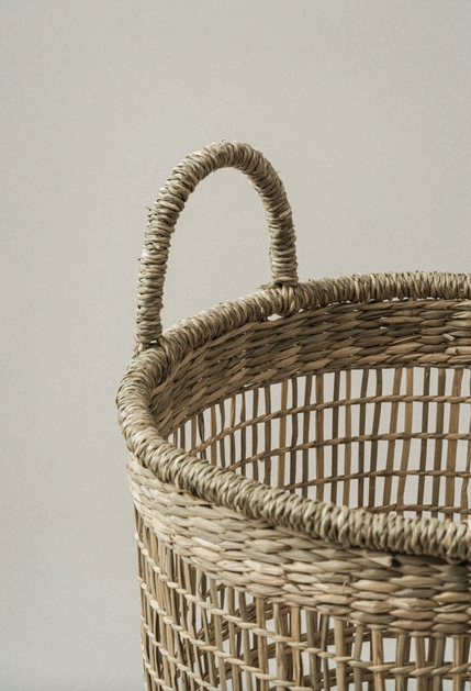 Seagrass Basket with Handles