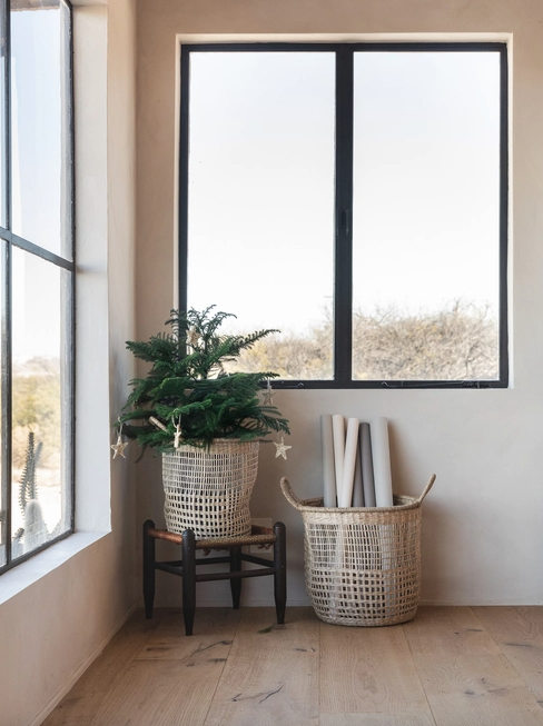 Seagrass Basket with Handles