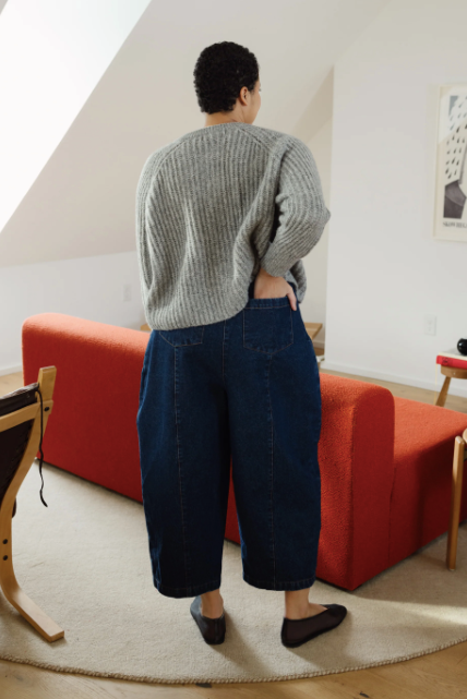 Porch Pants in Mid Coast Denim