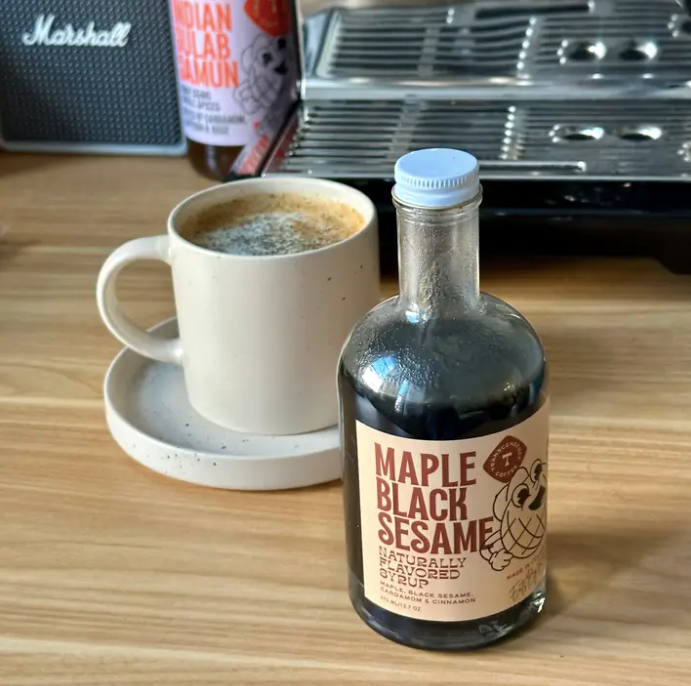 Maple Black Sesame Drink Syrup