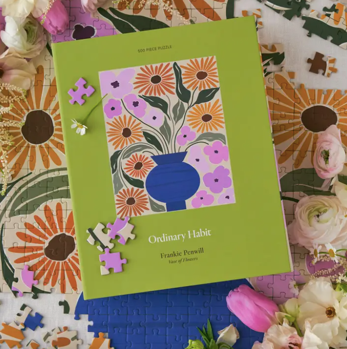 'Vase of Flowers' 500 Piece Puzzle