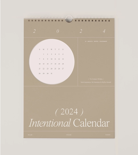 2024 Intentional Calendar