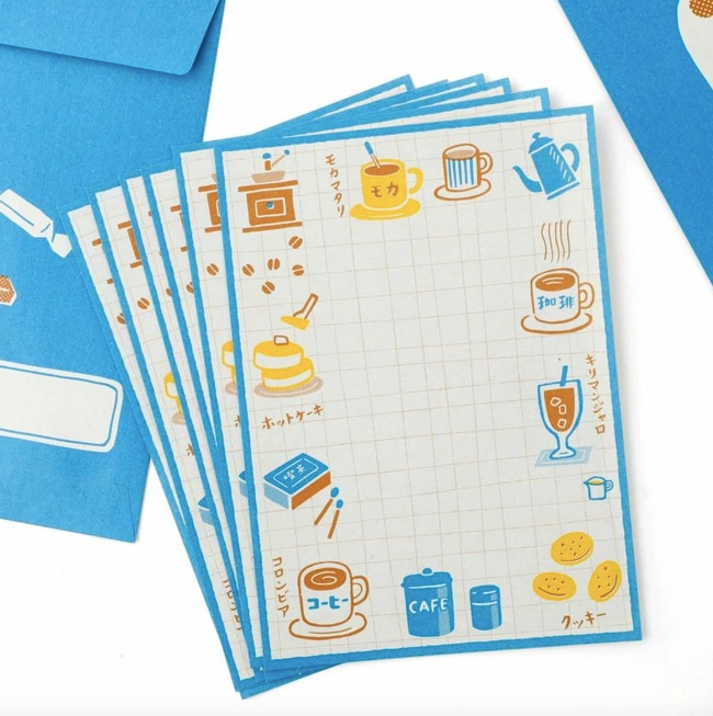 Yoiko's Letter Set in Blue