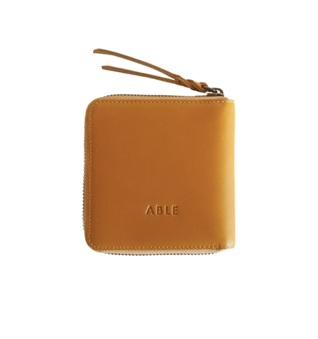 Helina Leather Wallet in Cognac