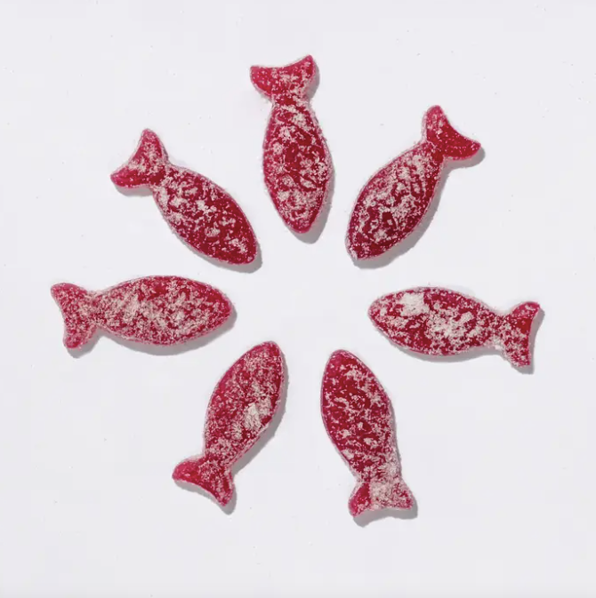 Sour Blackberry Swedish Fish