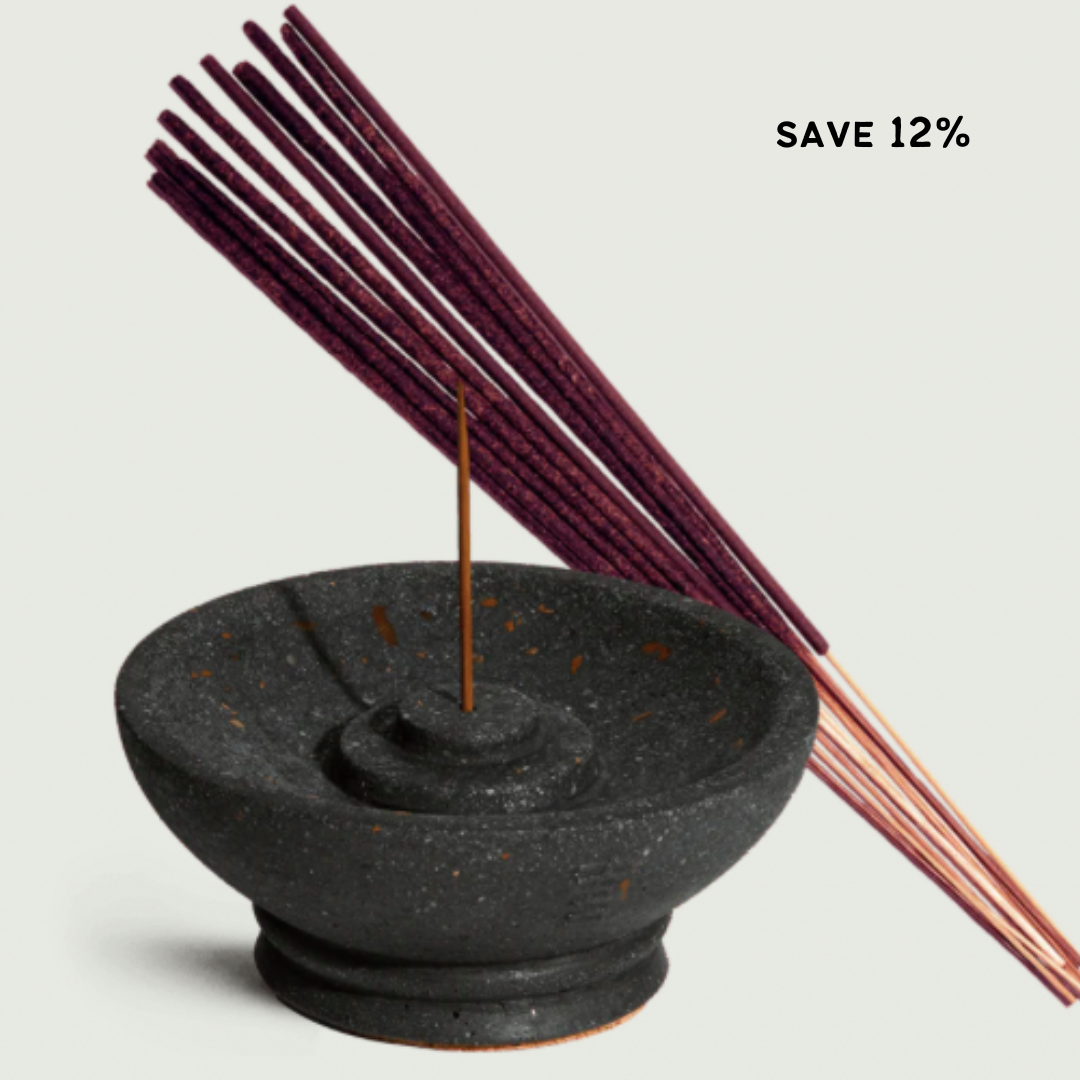 Stone Incense Holder, Multi