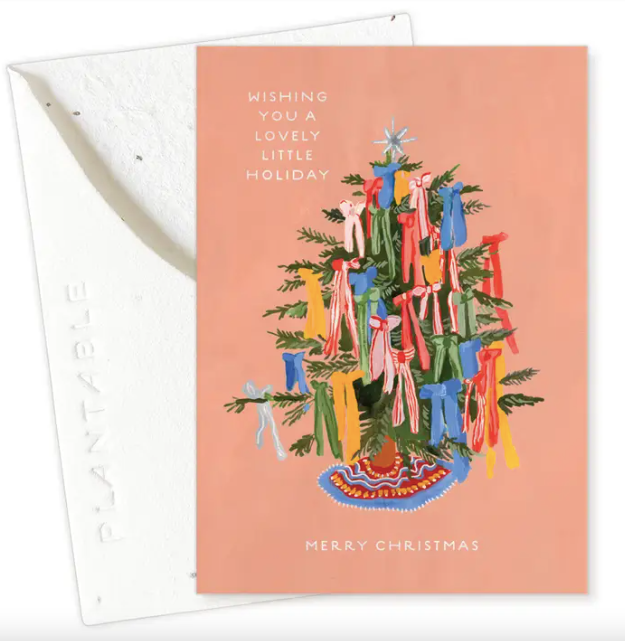 Christmas Bows Mini Card