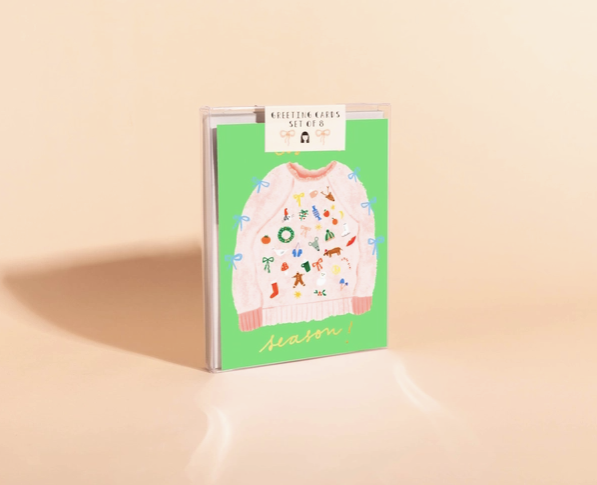 Christmas Jumper Holiday Card, Box Set