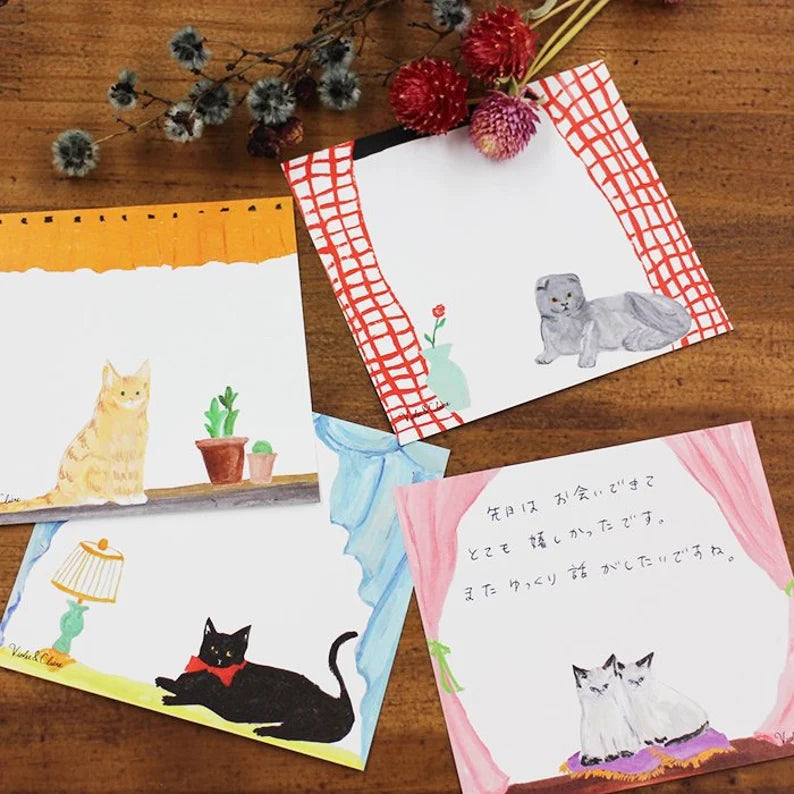 'Cat's Meow' Block Memo Pad