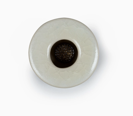 Ikebana Vase, Cracked Quartz