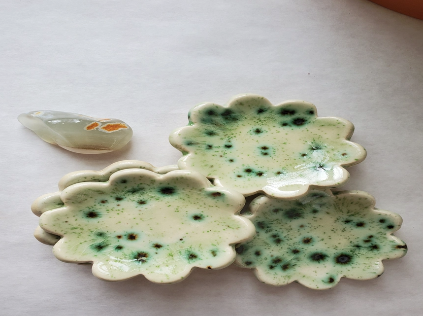 Small Flower Ring Dishes