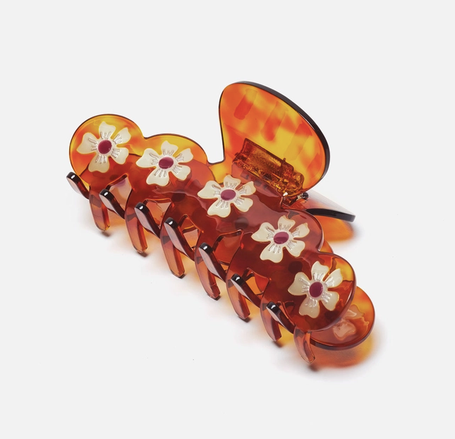 XL Flower Crown Hair Claw